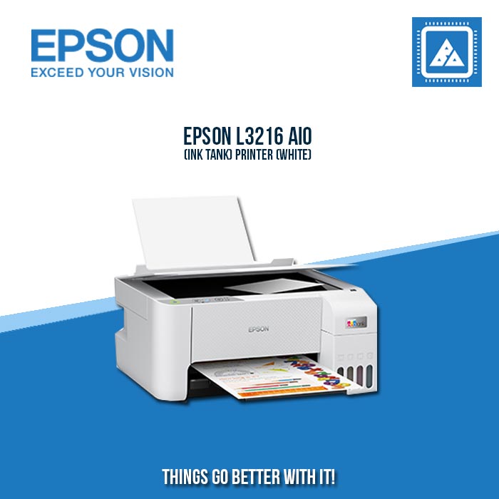 EPSON L3216 AIO (INK TANK) PRINTER (WHITE) EPSON L3216 AIO (INK TANK) PRINTER (WHITE)